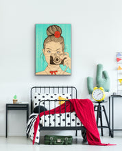 Load image into Gallery viewer, THE EARTH LAUGHS IN FLOWERS 70x100x4.5cm