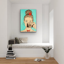 Load image into Gallery viewer, THE EARTH LAUGHS IN FLOWERS 70x100x4.5cm