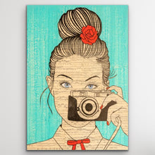 Load image into Gallery viewer, THE EARTH LAUGHS IN FLOWERS 70x100x4.5cm