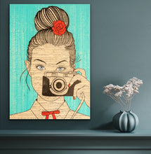 Load image into Gallery viewer, THE EARTH LAUGHS IN FLOWERS 70x100x4.5cm