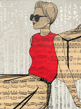 Load image into Gallery viewer, WITH BRAVE WINGS SHE FLIES 30x40x3cm