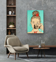 Load image into Gallery viewer, THE EARTH LAUGHS IN FLOWERS 70x100x4.5cm
