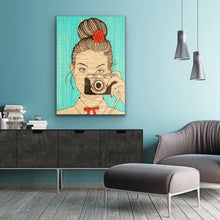 Load image into Gallery viewer, THE EARTH LAUGHS IN FLOWERS 70x100x4.5cm
