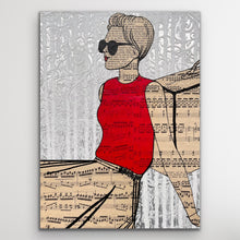 Load image into Gallery viewer, WITH BRAVE WINGS SHE FLIES 30x40x3cm
