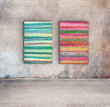 Load image into Gallery viewer, hugs and kisses N°5  70x100x3.5cm
